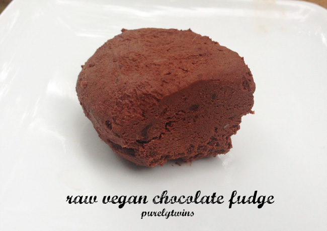 raw vegan fudge recipe