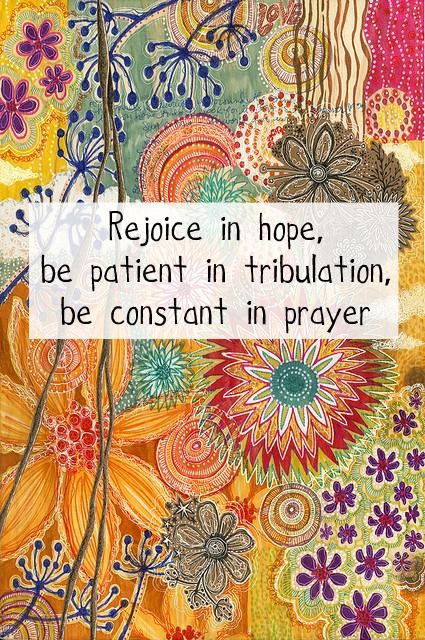rejoice in hope