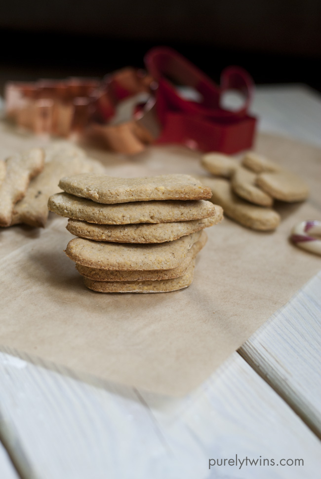 flourless sugar cookies made with cashew flour