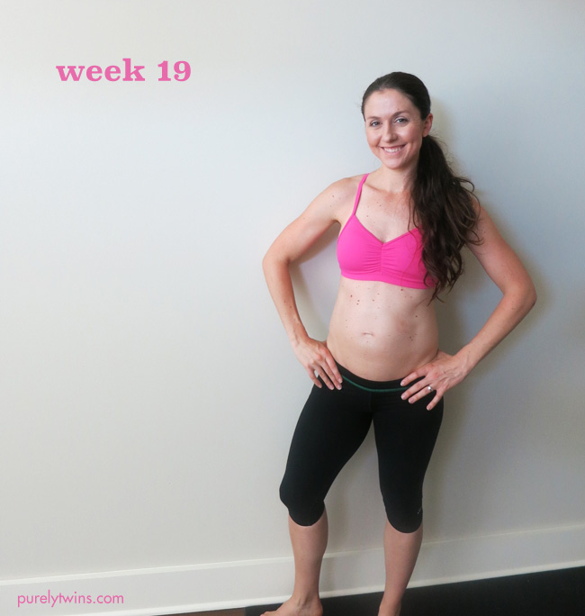 week 19 baby update purelytwins lori's first pregnancy