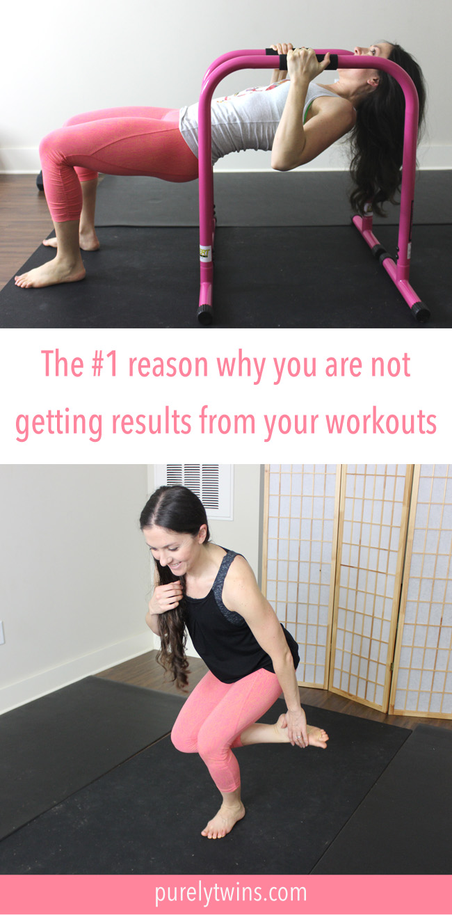 Are you frustrated with not seeing the changes you want from your workouts? Click to find out the #1 reason why you are not seeing results from your workouts and 8 ways to fix it! 