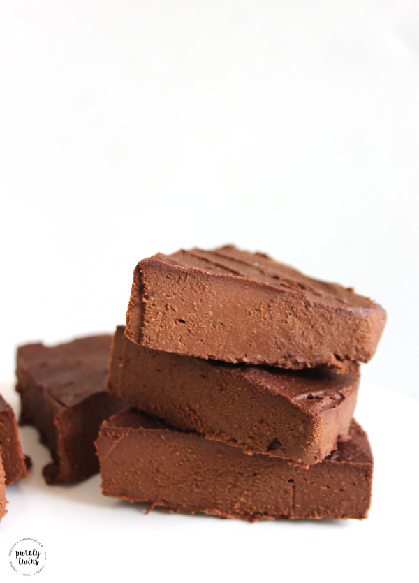 Just 4 simple ingredients blended to create a rich and delicious chocolate fudge recipe. Made from real ingredients that are healthy for your body. One ingredient might surprise you. 