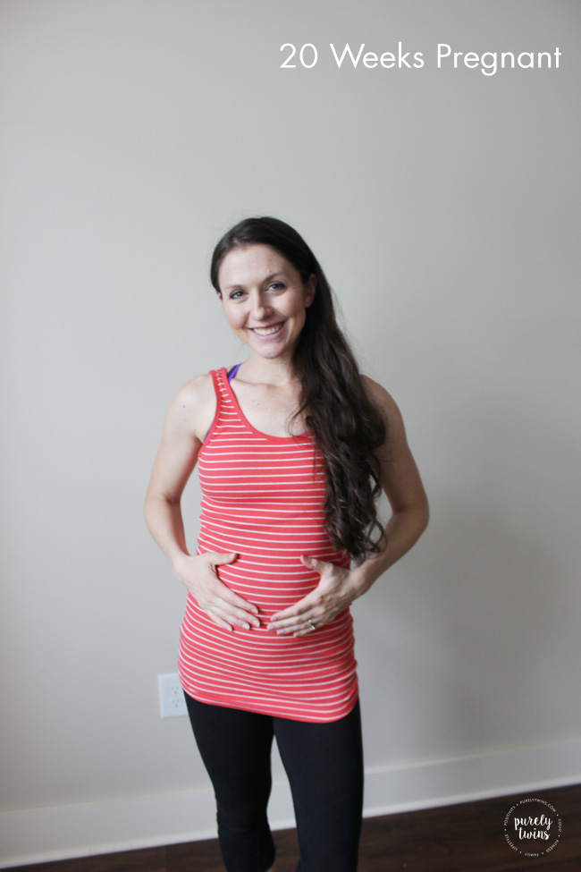 20 weeks pregnant and sharing how I am working out differently with baby #2 to help prevent having a bad ab separation (diastasis recti) this time around. Sharing workout tips to do while pregnant to prevent diastasis postpartum. 