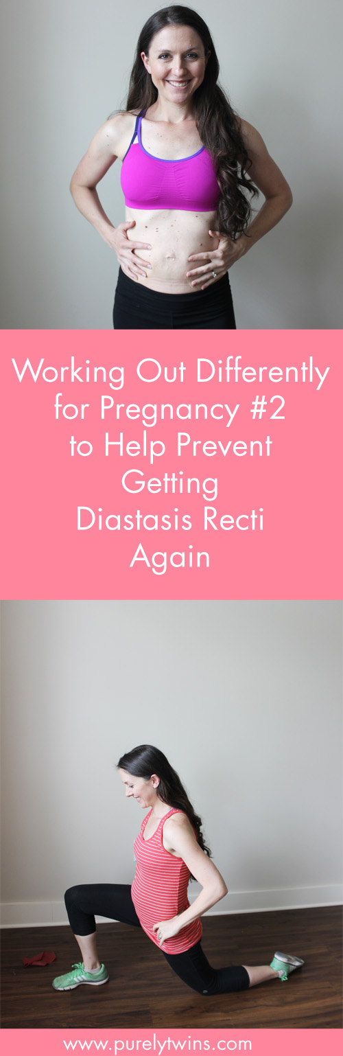 20 weeks pregnant and sharing how I am working out differently with baby #2 to help prevent having a bad ab separation (diastasis recti) this time around. Sharing workout tips to do while pregnant to prevent diastasis postpartum. Learn the Do's and Dont's to pregnancy workouts to keep your core strong.