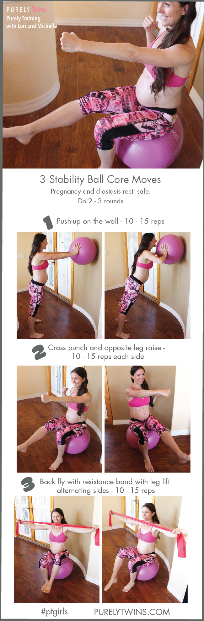 Confused on what are the best and safe CORE exercises to do during PREGNANCY? Especially to help prevent DIASTASIS. Here are 3 must-do core exercises that work the deep core muscles to keep the core and pelvic floor supported as your belly grows over each trimester. Note there are NO front loaded exercises which is key. 