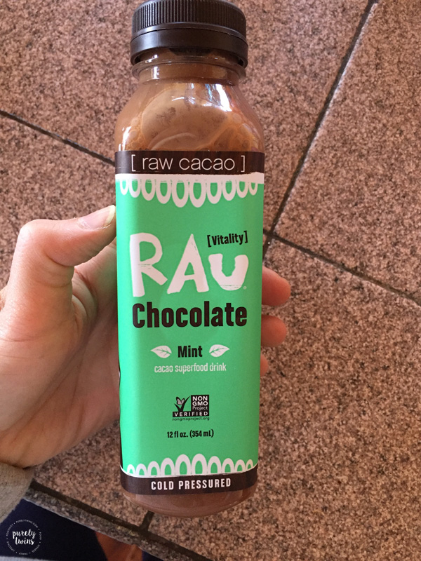 Rau mint chocolate drink