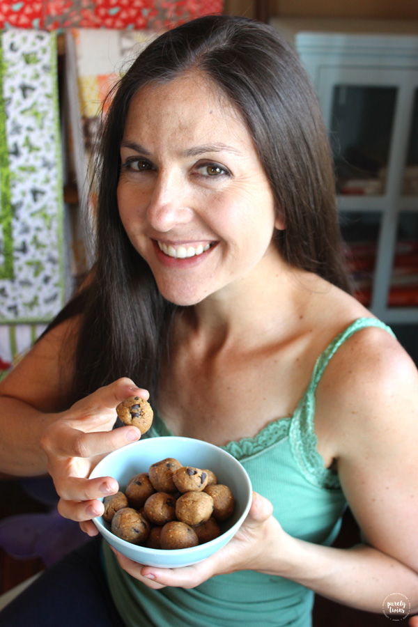 Oat-free low sugar gluten-free vegan peanut butter balls