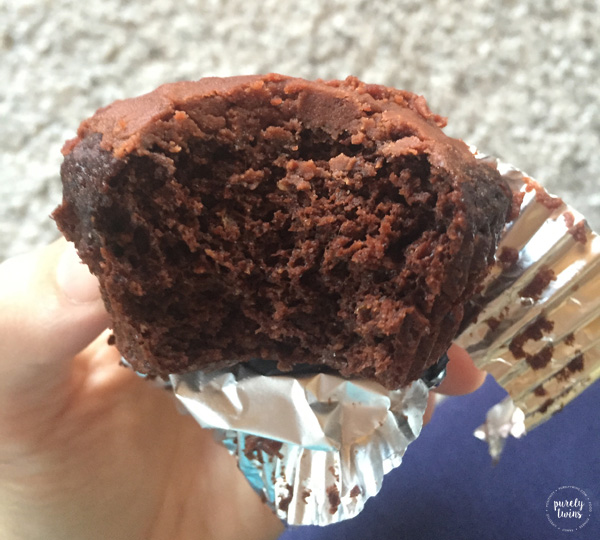 Gluten-free paleo chocolate cupcake