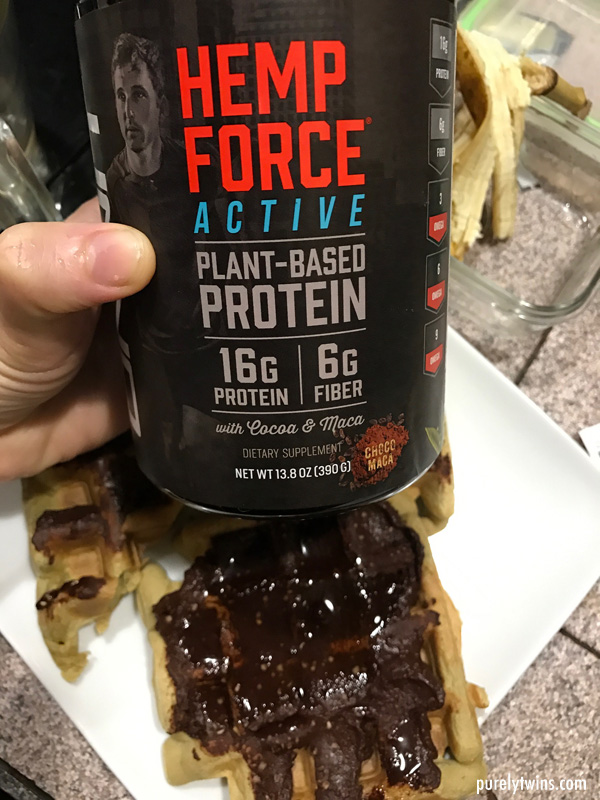 Hemp force protein powder