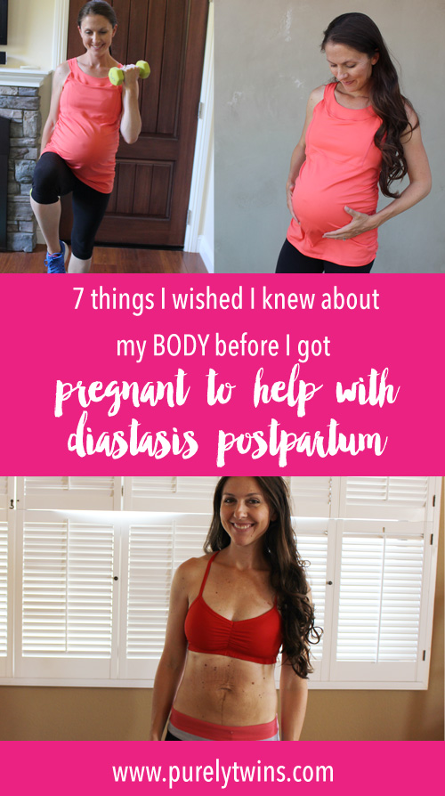 7 Things That I Wished I Had Known About My Body Before Getting Pregnant To Help With Diastasis Recti (Ab Separation) Postpartum. 