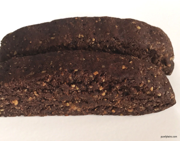 Gluten-free paleo chocolate biscotti