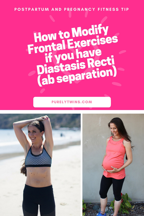 I know so many moms are scared and freaking out about how they don't want to re-open their diastasis but want to start doing more advanced moves in their workouts. I was scared when I started to do more frontal positions like planks and burpees but here I I share how I personal progressed and what I have my clients do too. If you had diastasis recti and want to start doing planks, push-ups, etc but unsure where to start? I got you covered. Plus I share if you should do frontal exercises if pregnant or not.