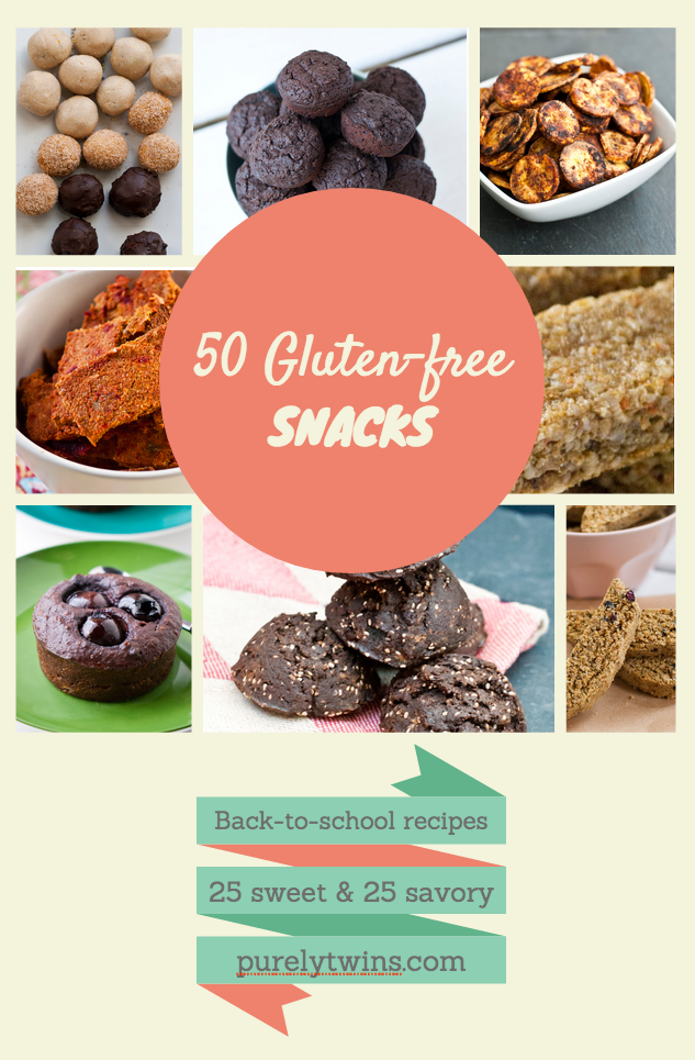 50 homemade gluten-free back to school snack ideas
