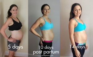 before-after-labor-post-partum